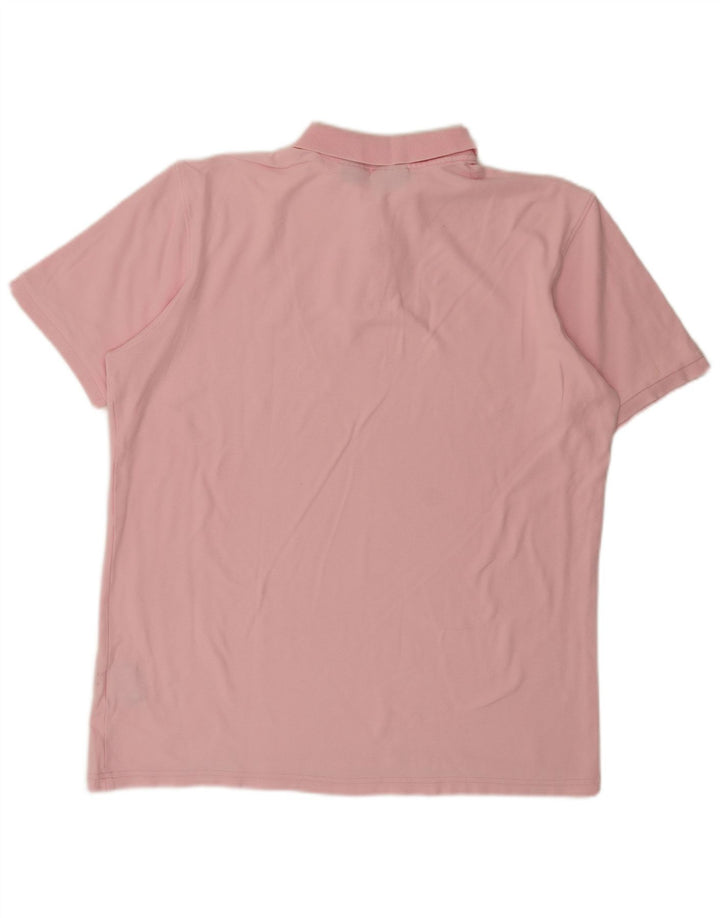 FILA Herren Poloshirt XL Rosa Baumwolle