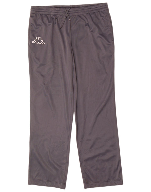 Kappa Mens Tracksuit Trousers XL Grey Polyester
