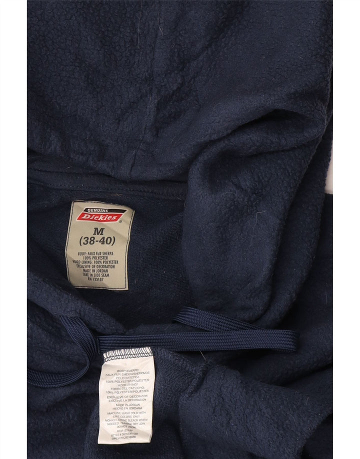 Dickies Herren-Fleecepullover mit Kapuze, UK 38/40, mittelmarineblaues Polyester