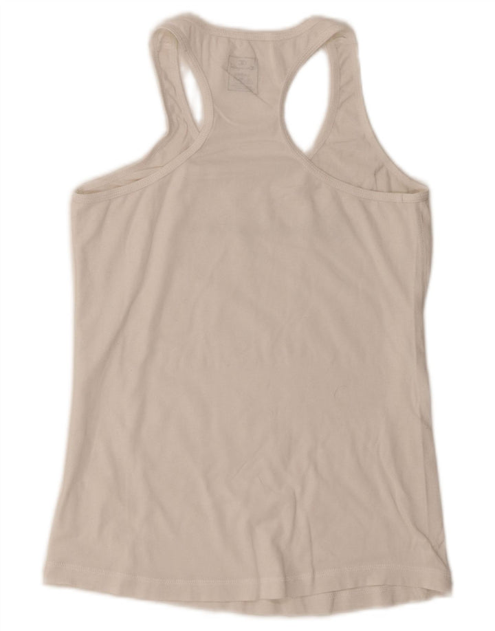 Champion Damen-Top mit Grafik, UK 14, Größe L, Weiß