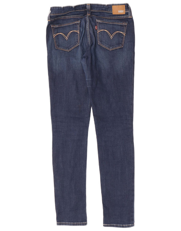 Levi's Damen Demi Curve Low Waist Skinny Jeans W28 L31 Blau
