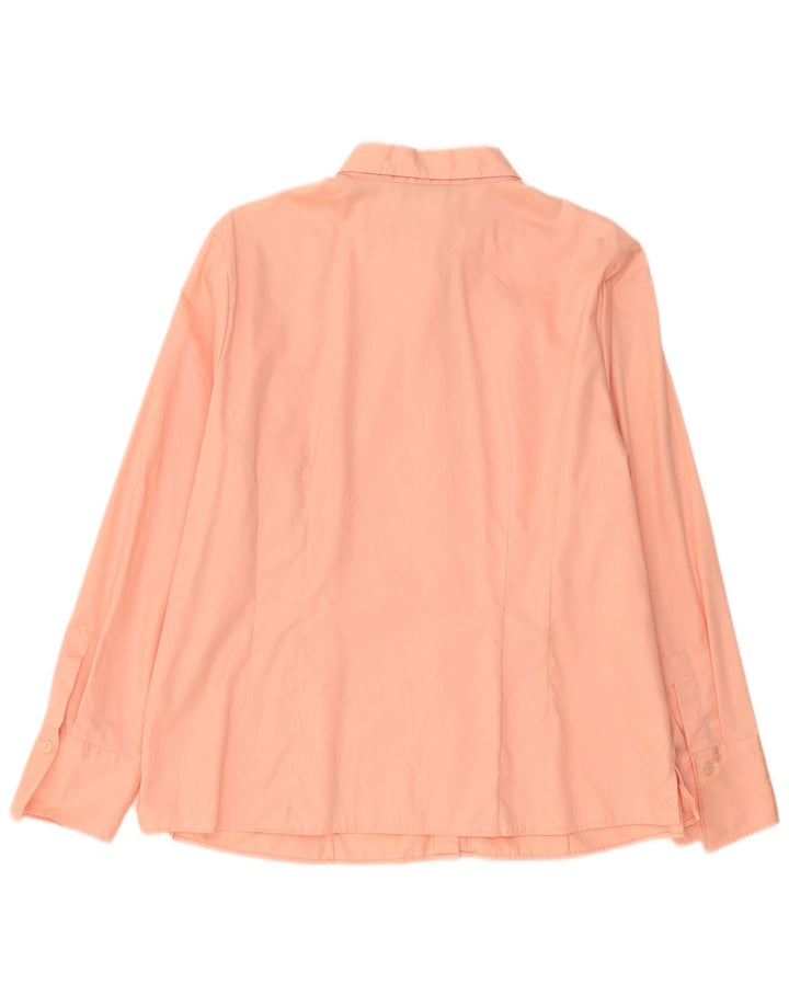 Eterna Damen Hemd IT 48 XL Rosa Baumwolle