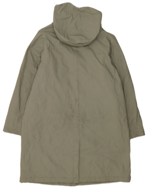 Marks & Spencer Damen-Regenmantel mit Kapuze, übergroß, Gr. 18, XL, Grün