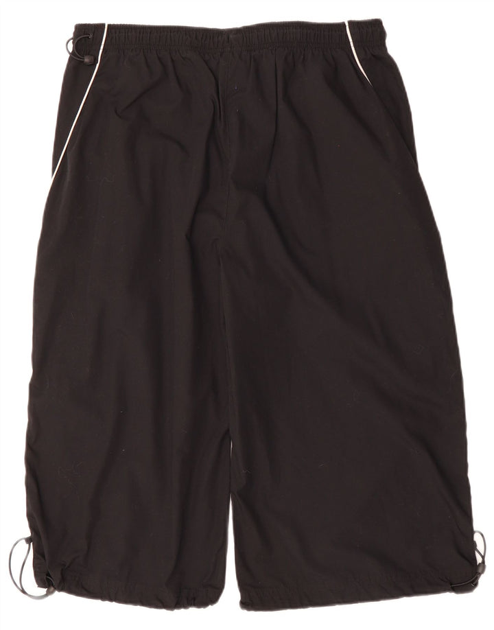 Nike Herren-Bermuda-Sportshorts XL, schwarzes Colourblock-Polyester