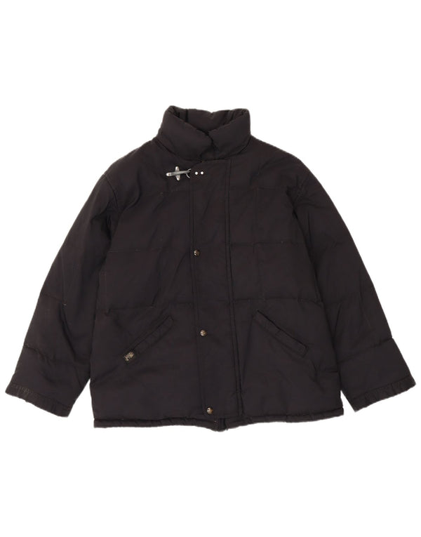 Fay Damen Wattierte Jacke UK 16 Large Schwarz