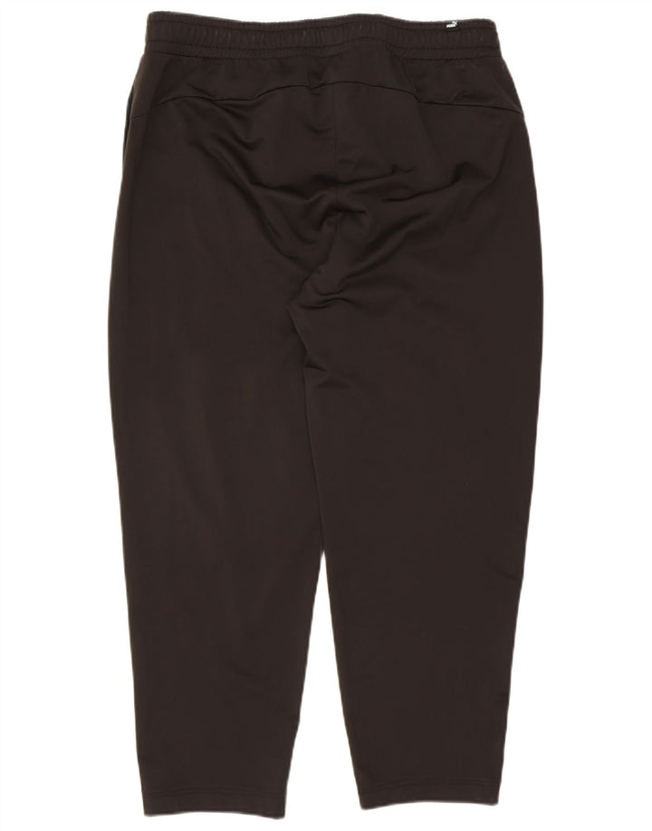 PUMA Mens Capri Tracksuit Trousers XL  Black Polyester