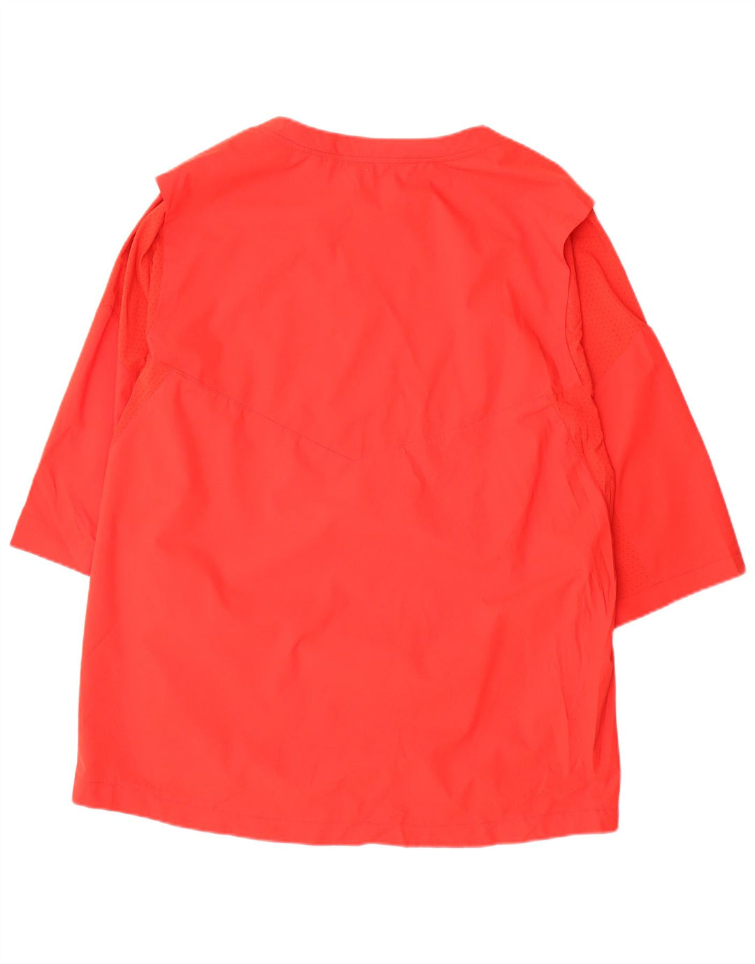 Nike Herren-Baseballoberteil mit 3/4-Ärmeln, XL, rotes Polyester