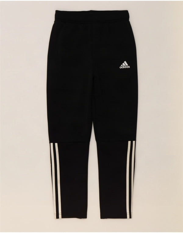 Adidas Trainingshose für Jungen, 9–10 Jahre, schwarzes Polyester