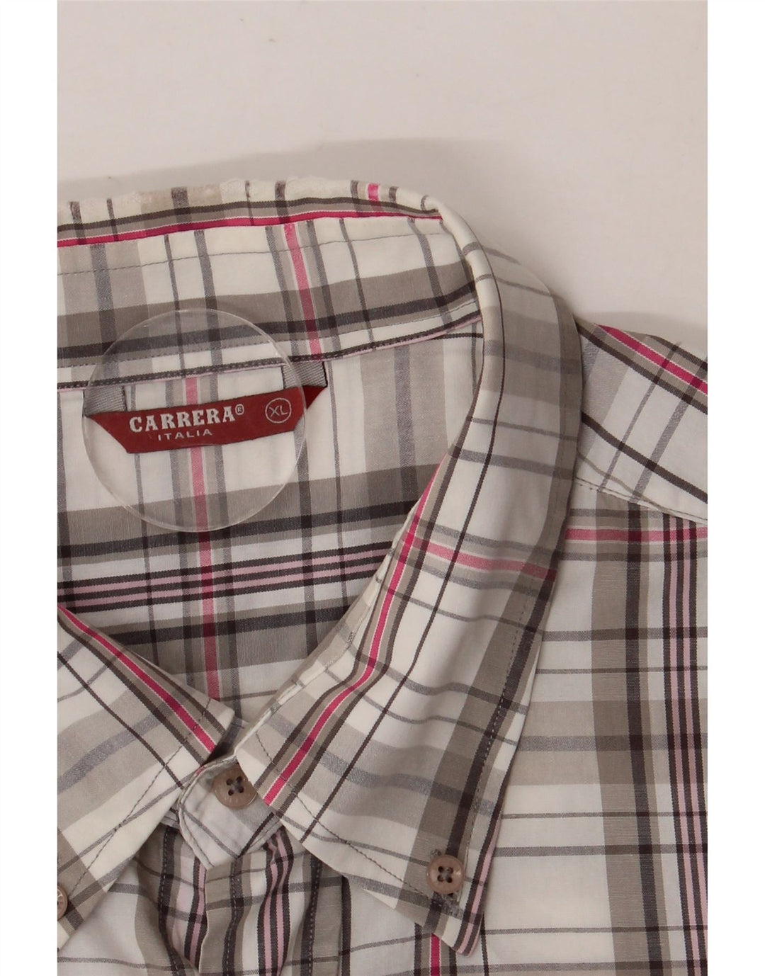 CARRERA Herren Kurzarmhemd XL Mehrfarbig kariert