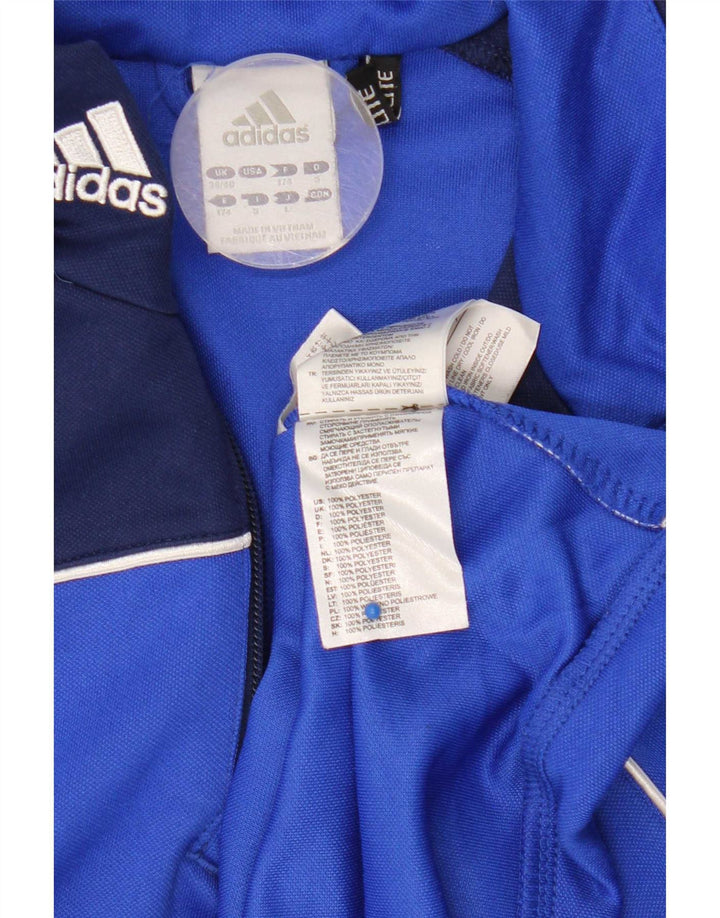 Adidas Herren Climalite Pullover Trainingsanzug Top UK 38/40 Mittelblau
