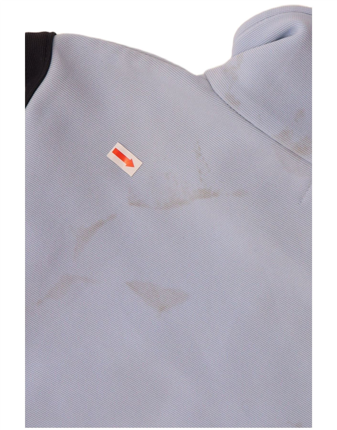 KAPPA Damen-Trainingsanzug-Oberteiljacke UK 14 Mittelblaues Colourblock-Polyester