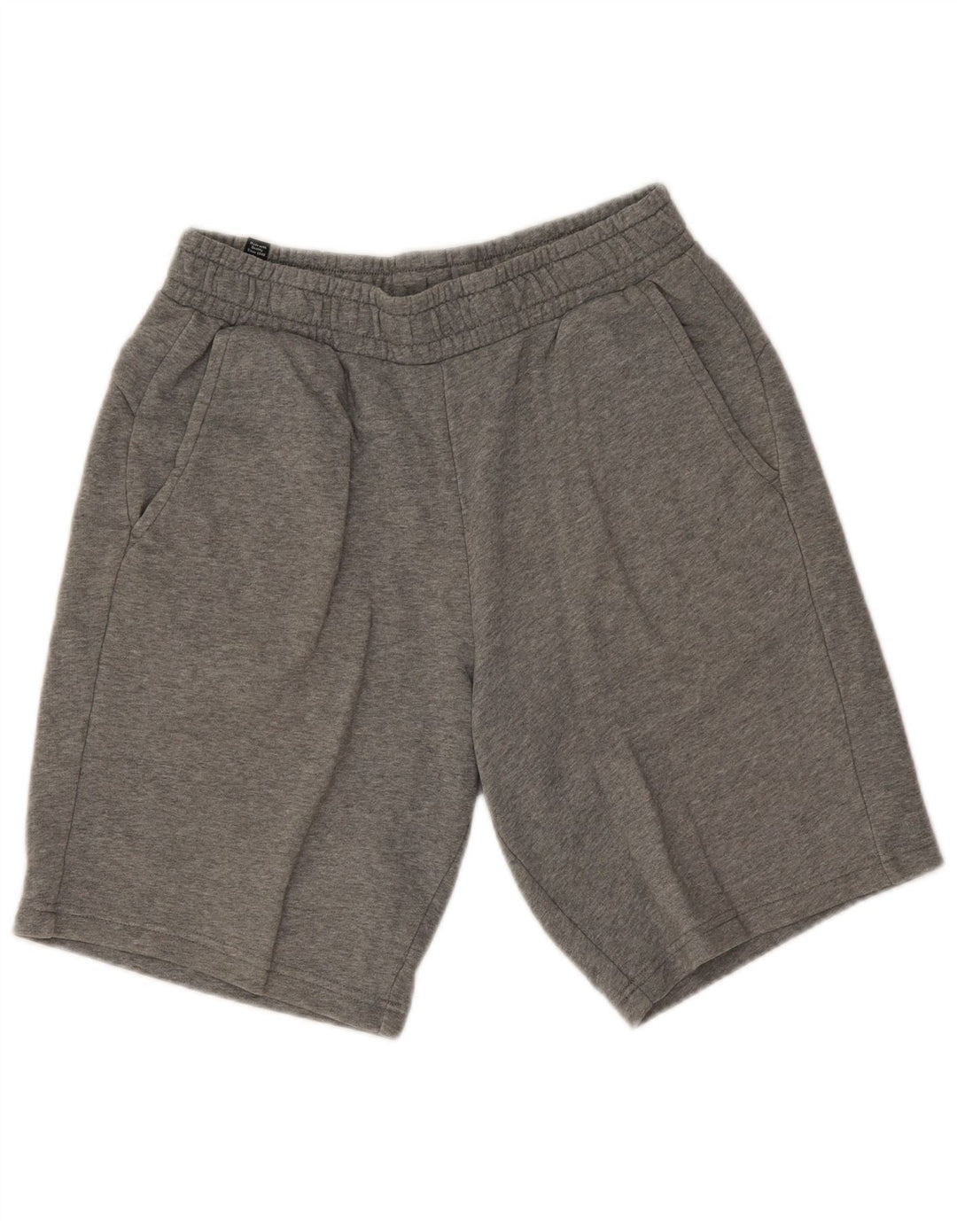 Puma Herren-Sportshorts aus mittelgrauer Baumwolle
