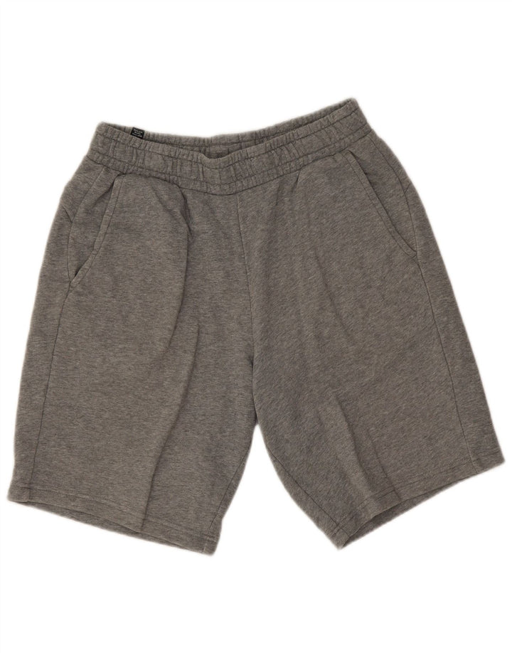 Puma Herren-Sportshorts aus mittelgrauer Baumwolle
