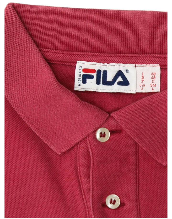 Fila Herren Poloshirt IT 48 Mittelrosa