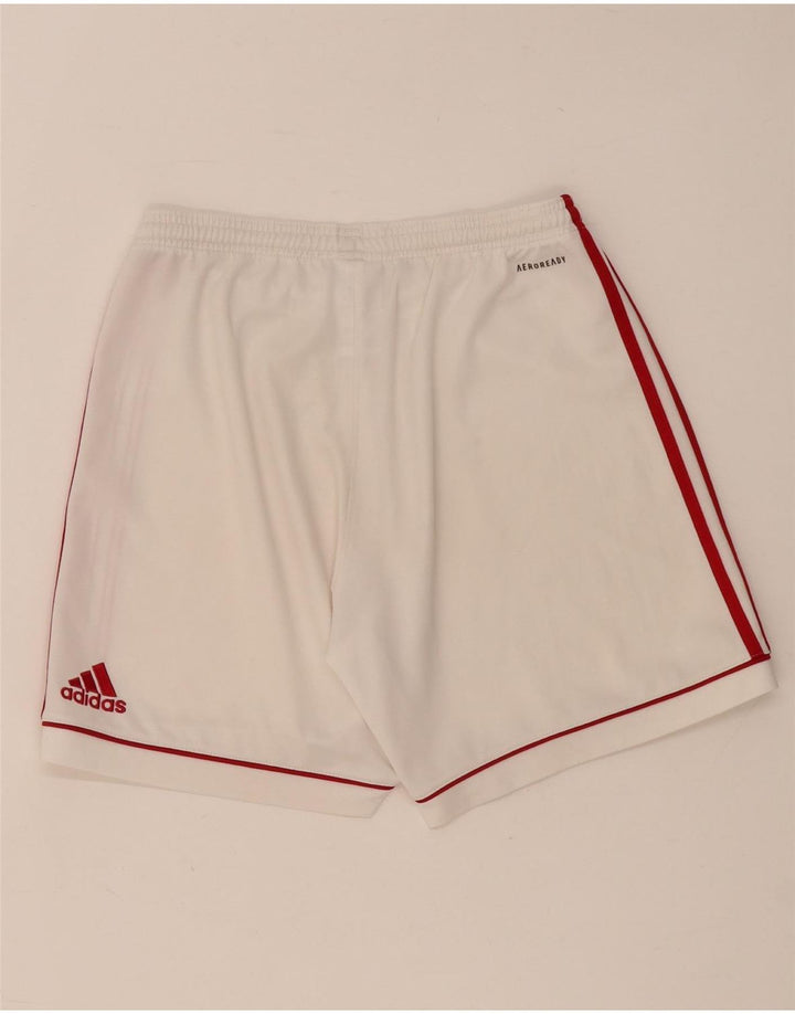 ADIDAS Herren Aeroready Sport Shorts Small Weiß Polyester