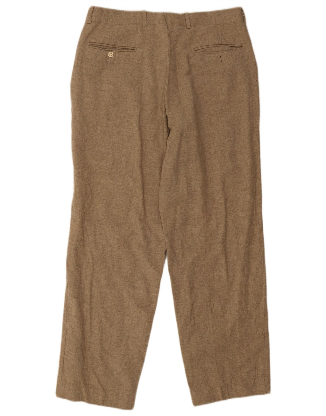 Marks & Spencer Herren St. Michael Pegged Freizeithose W34 L31 Braune Wolle