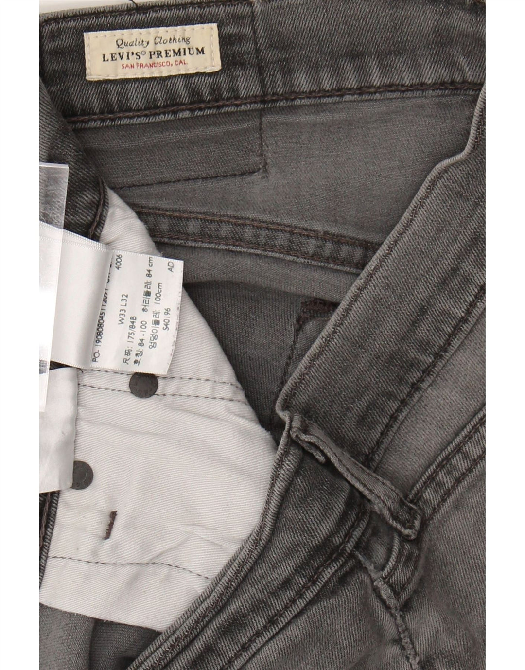 Mens Denim Shorts W33 Medium Vintage Levi's and Second-Hand Levi's from Messina Hembry 