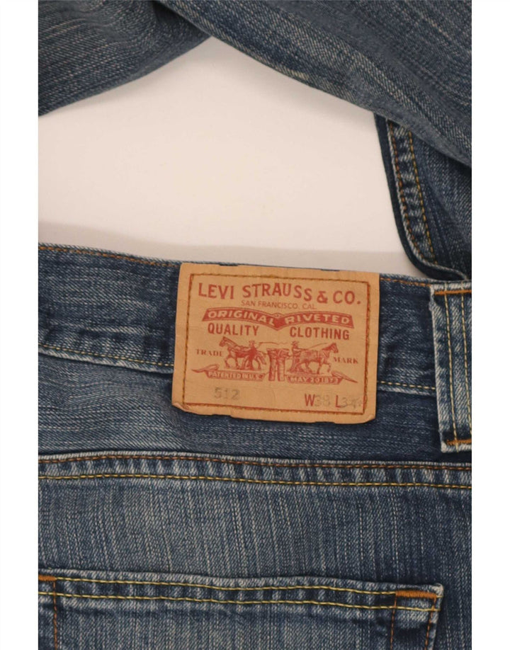 Levi's Herren 512 Bootcut Jeans W38 L29 Blau