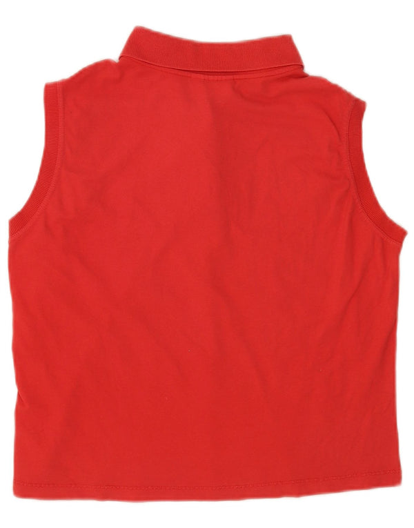AUSTRALIAN L'ALPINA Damen Ärmelloses Poloshirt IT 52 2XL Rot