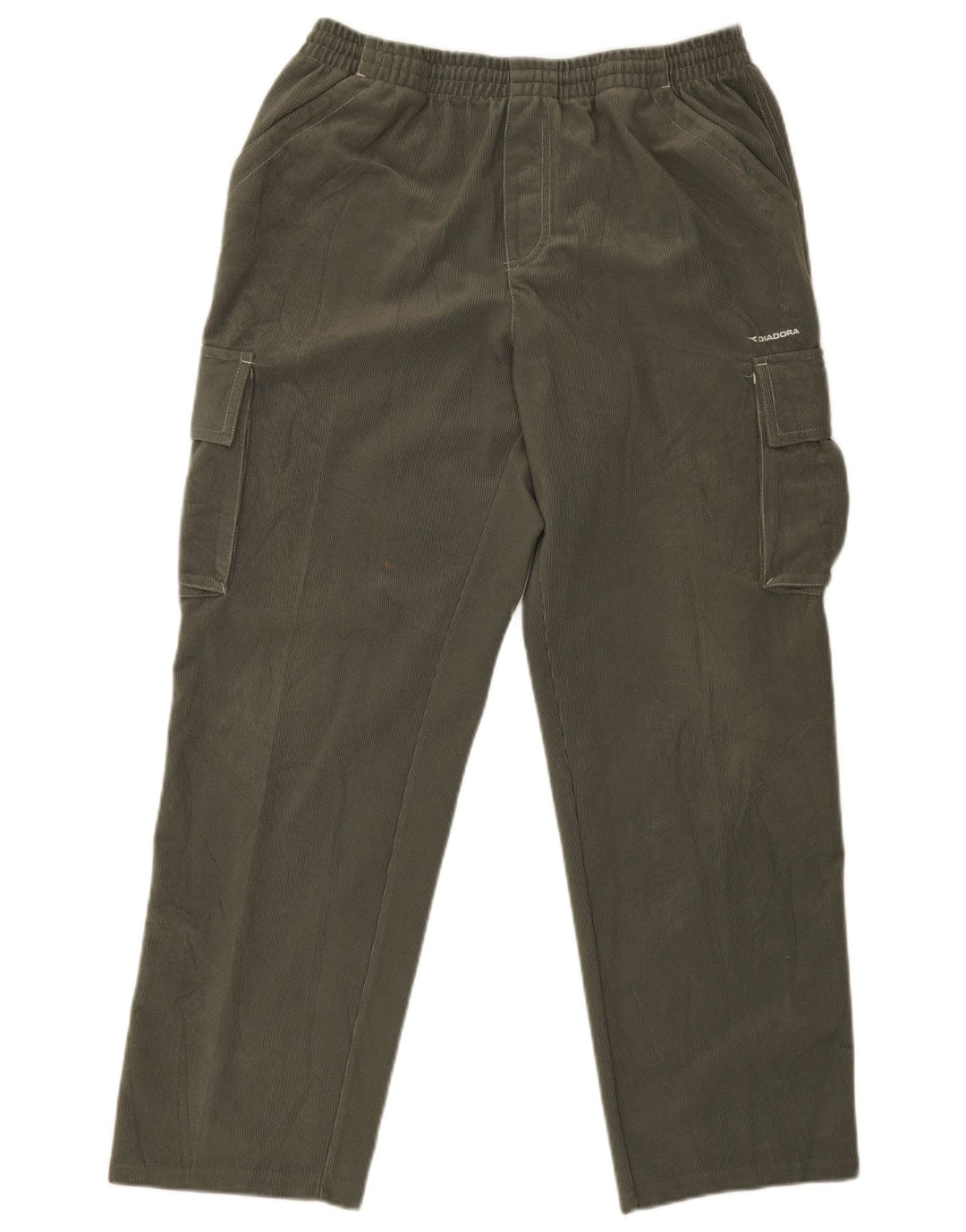 Diadora Cargo-Trainingshose für Herren, Größe 42, Größe L, Khaki, Polyester