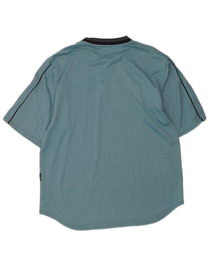 Nike Herren Inter Mailand T-Shirt Top UK 42/44 Large Blau Polyester