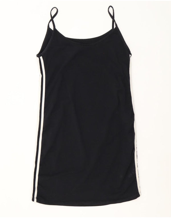 Adidas Damen Ärmelloses Tenniskleid UK 20/22 XL Schwarz Baumwolle