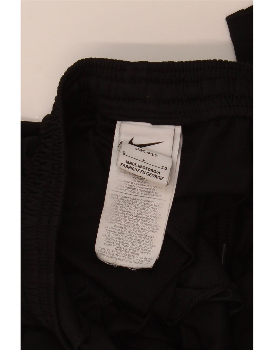 Nike Herren Dri Fit Trainingshose, Größe S, Schwarz, Polyester