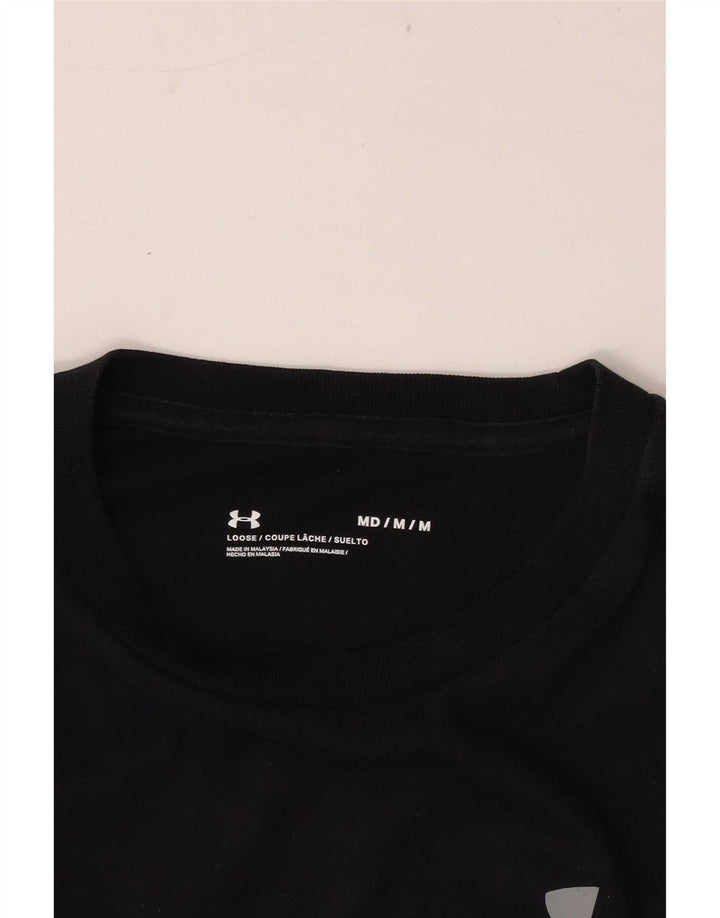 Under Armour Herren Grafik T-Shirt Top Medium Schwarz Sport
