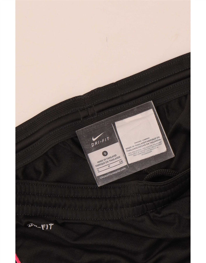 Nike Damen Dri Fit Sport Shorts UK 10 Small Grau Polyester