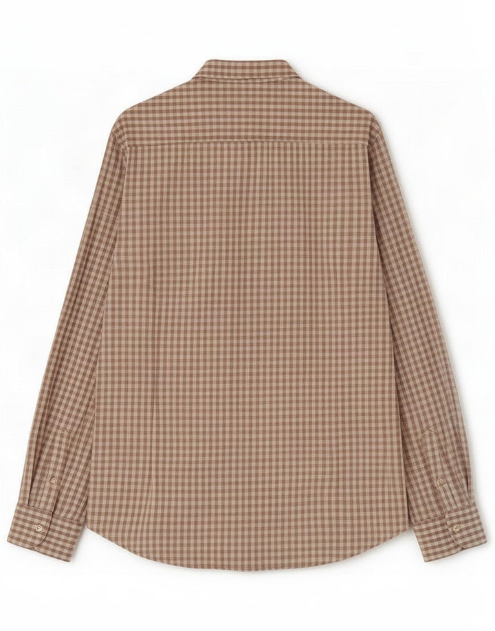 Massimo Dutti Herren Slim Fit Hemd XL Grau Gingham