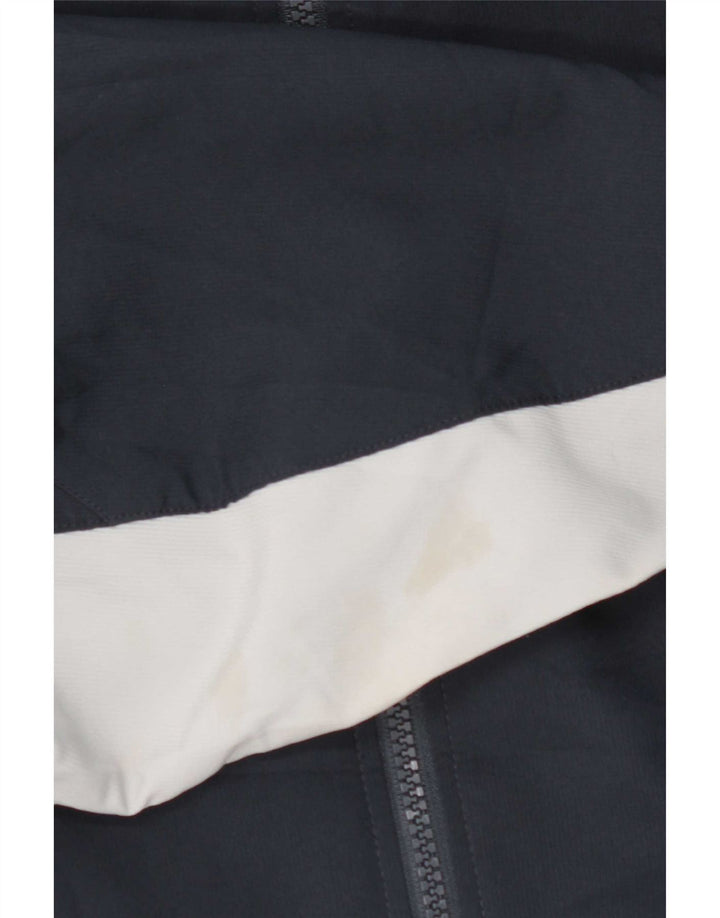Adidas Herren-Trainingsanzug-Top-Jacke, UK 40/42, mittleres Marineblau, Farbblock