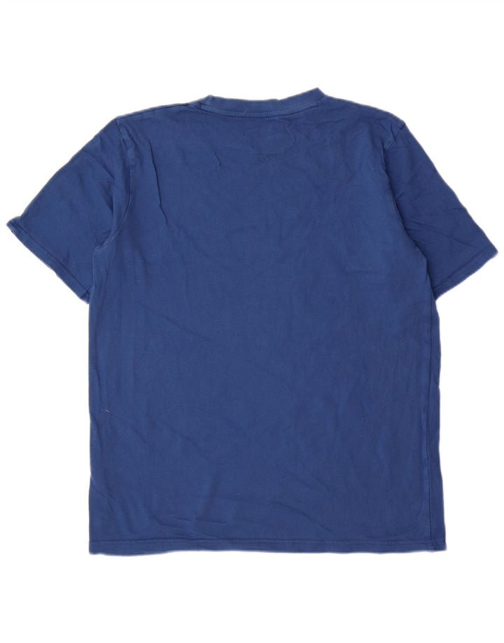 Berghaus Herren T-Shirt Top Large Blau Baumwolle