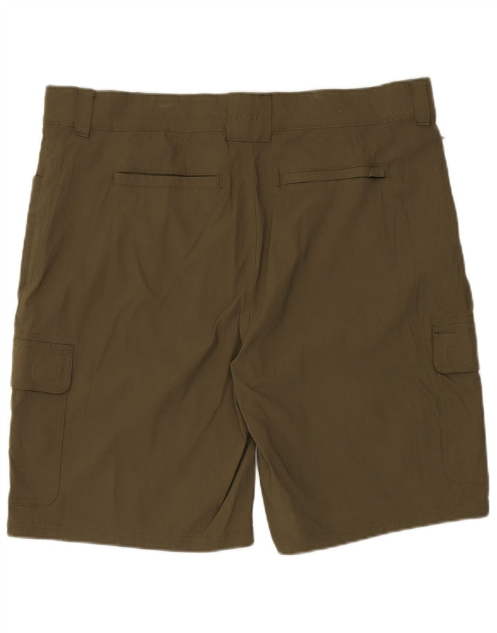 ORVIS Herren Cargo-Shorts W40 XL Khaki Nylon