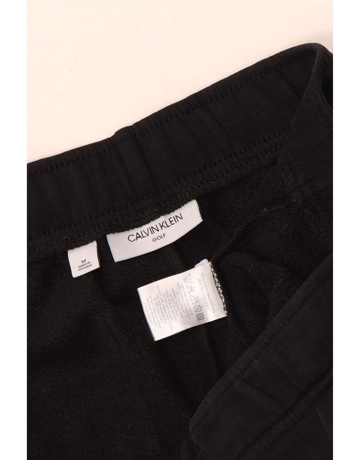 Calvin Klein Herren-Golf-Trainingshose, Jogginghose, mittelschwarz, Baumwolle