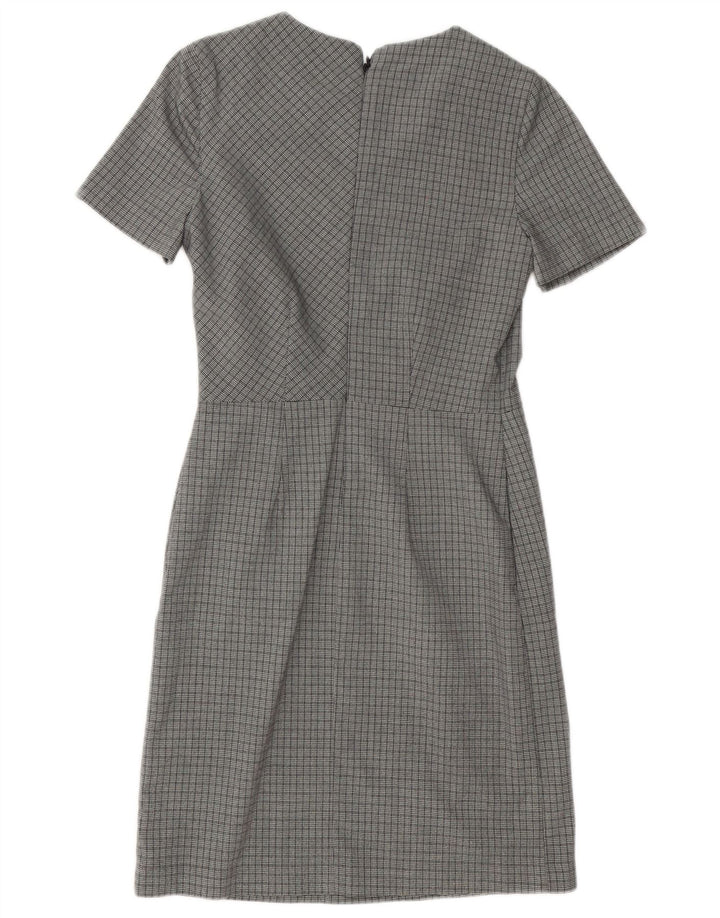 Next Damen Etuikleid UK 6 XS Grauer Hahnentritt