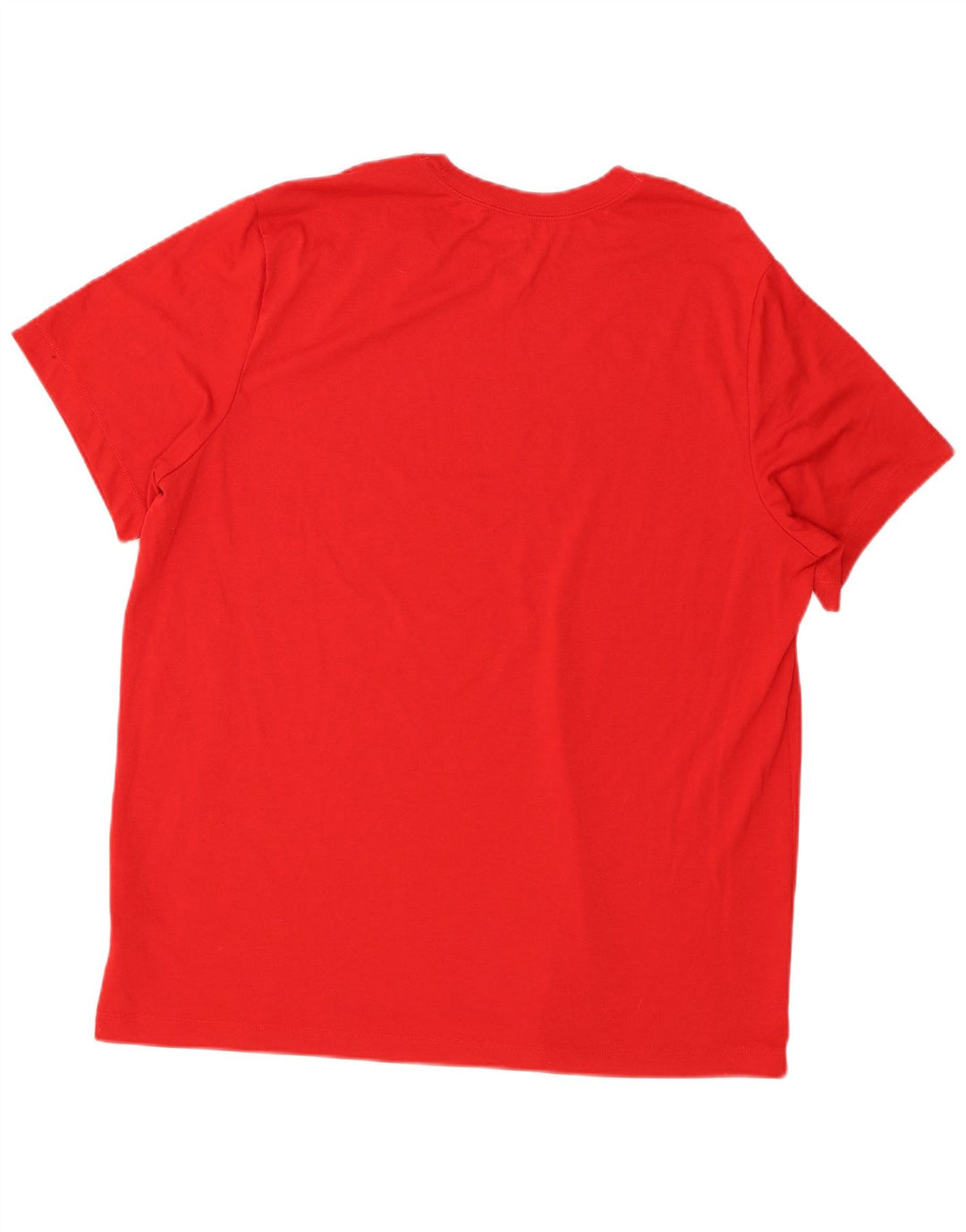 Nike Herren Dri Fit Graphic T-Shirt Top XL Rot Polyester