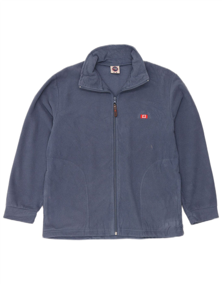CANADA LOGAN Damen Fleecejacke UK 18 XL Marineblau Polyester