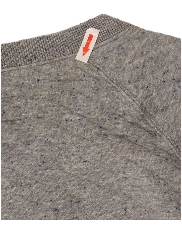 Jack Wills Damen-Sweatshirt in Übergröße, Größe S, Grau, Baumwolle