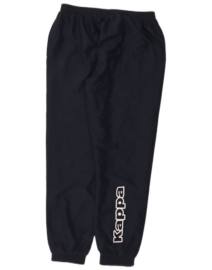 Kappa Herren Grafik-Trainingsanzughose Jogger 2XL Marineblau Polyester