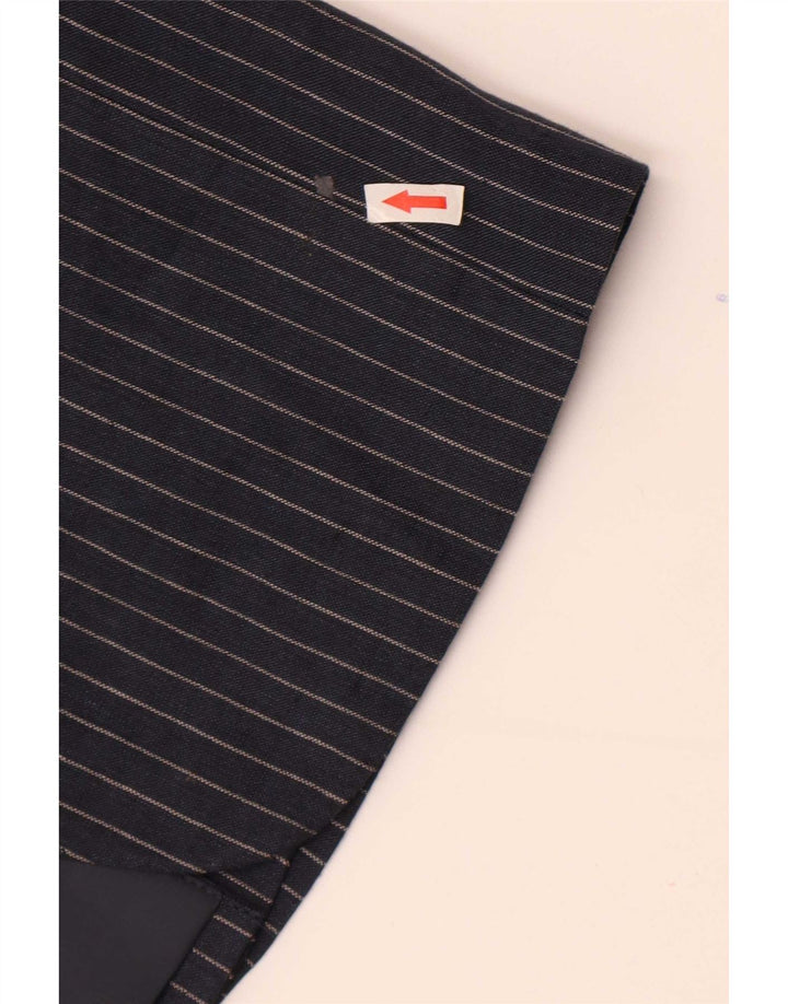 Marks & Spencer Herren-Blazer mit 2 Knöpfen, UK 34, XS, Marineblau, Nadelstreifen
