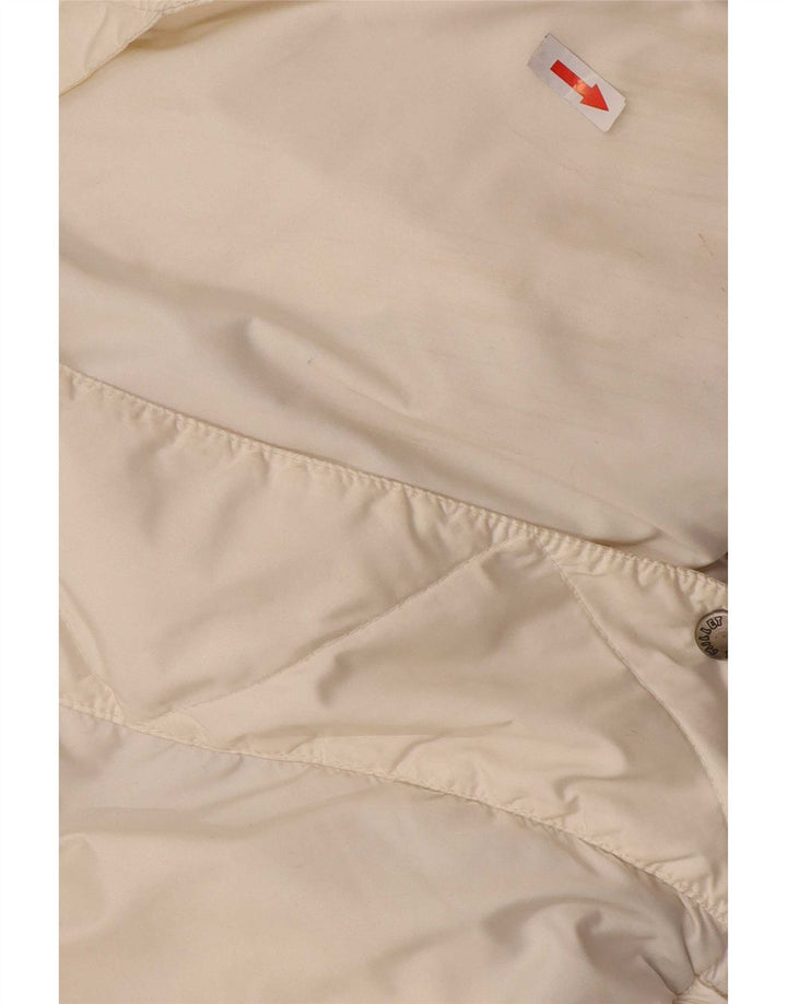 Millet Damen-Kapuzen-Übergröße, gepolsterte Jacke, EU 40, mittelweißes Polyamid