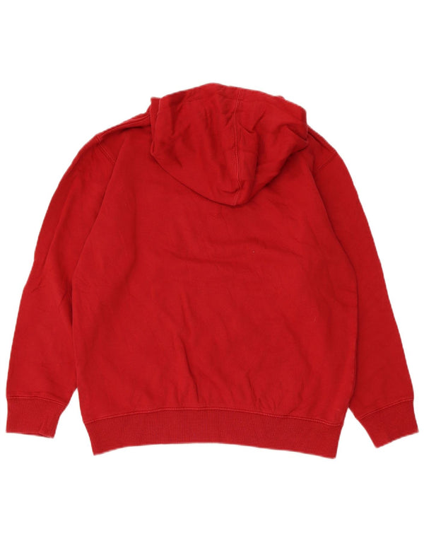 Vans Kapuzenpullover mit Grafik für Jungen, 10–11 Jahre, mittelrote Baumwolle