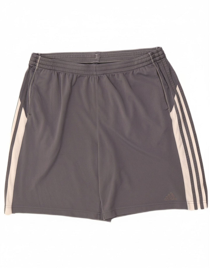 ADIDAS Mens Sport Shorts XL Grey Polyester