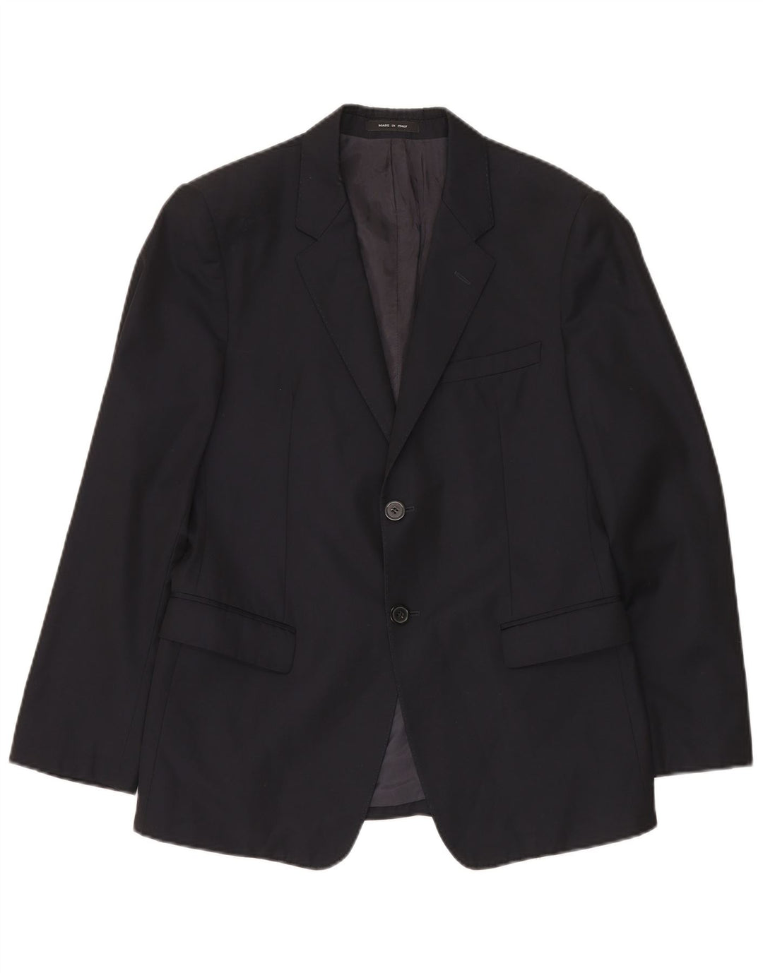 Emporio Armani Herren 2-Knopf-2-teiliger Anzug IT 50 Large W35 L30 Marineblau