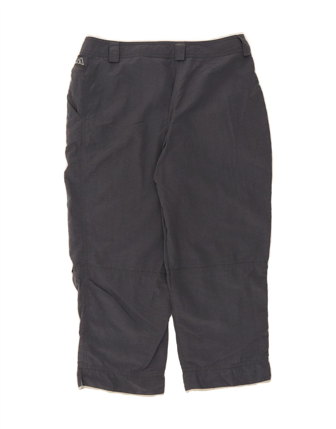 ADIDAS Womens Straight Capri Trousers UK 12 Medium W30 L22  Grey Polyamide Vintage Adidas and Second-Hand Adidas from Messina Hembry 