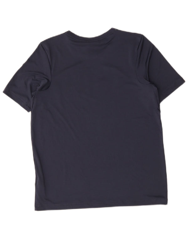 Nike Dri Fit Grafik-T-Shirt für Jungen, 13–14 Jahre, XL, Marineblau, Polyester