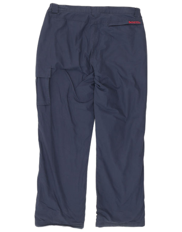 Mountain Warehouse Damen-Cargohose, UK 14, Größe L, W32, L30, Marineblau