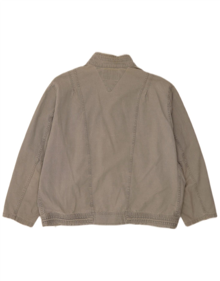 Mustang Mens Denim Jacket UK 38 Medium Grey