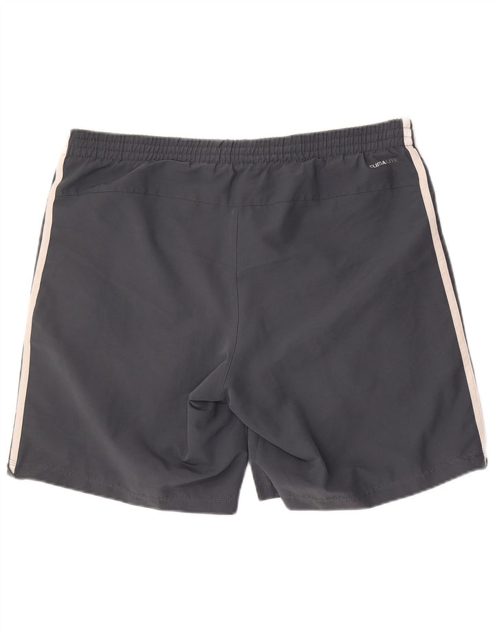 Adidas Herren Climalite Sport Shorts Mittelgraues Polyester