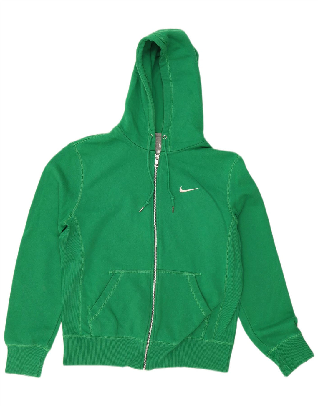 NIKE Herren-Kapuzenpullover mit Reißverschluss, mittelgrün